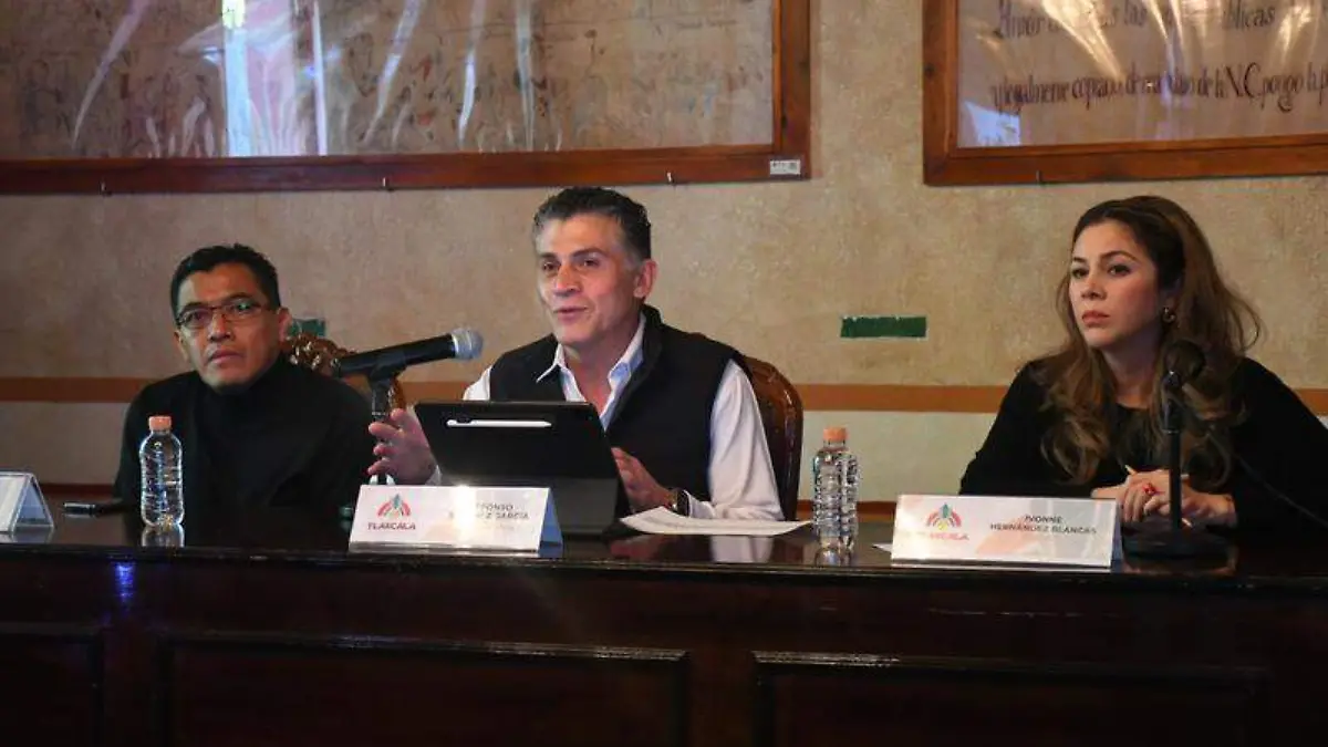 El presidente municipal de Tlaxcala Alfonso Sánchez Garcia, habló de las anomalias y el endeudamiento que le dejó la pasada administración César Rodríguez